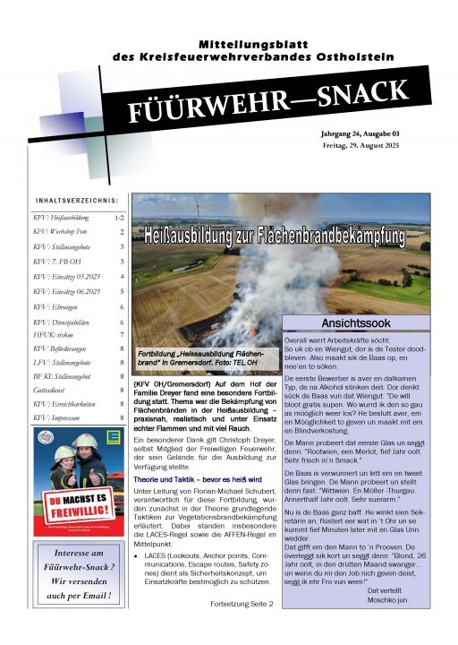 Füürwehr-Snack 03/25