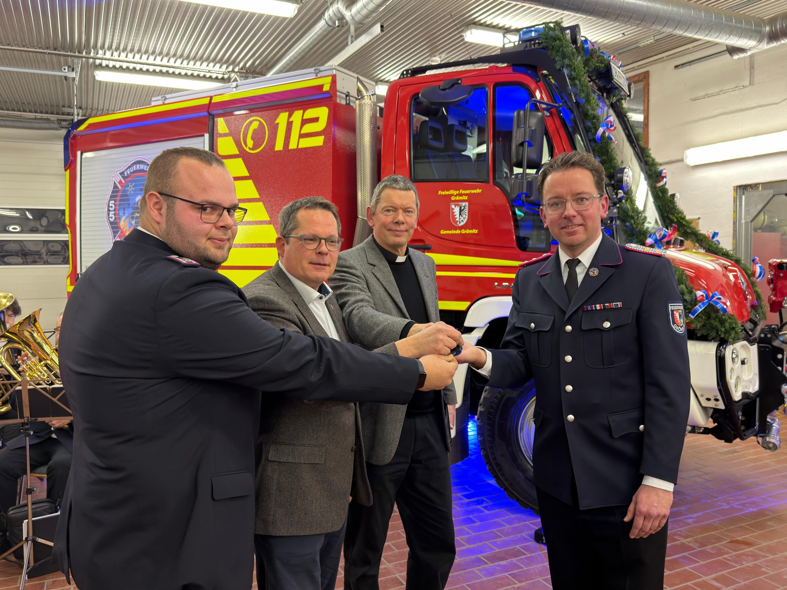 Ein Unimog für die Feuerwehr Grömitz